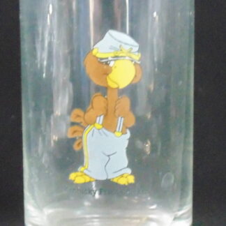 1970s Kentucy Fried Chicken Charlie Chicken Hi-Ball Glass