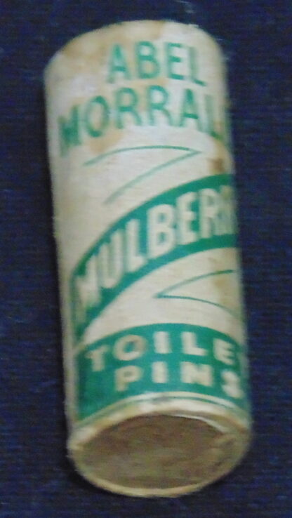 Abel Morral Mulberry Toilet Pins CrFox Brand England Container Only