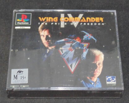 PS1 Game Wing Commander IV The Price of Freedom
