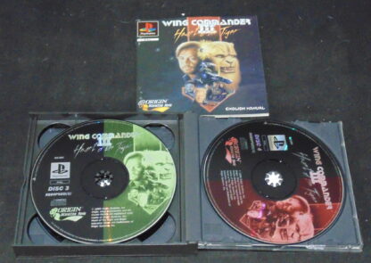 PS1 Game Wing Commander III Heart of the Tiger – Damaged Care