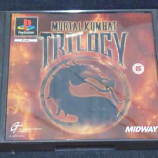 PS1 Game Mortalkombat Trilogy – Damaged Case
