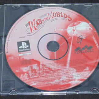 PS1 Game The War of the Worlds – Damaged Case