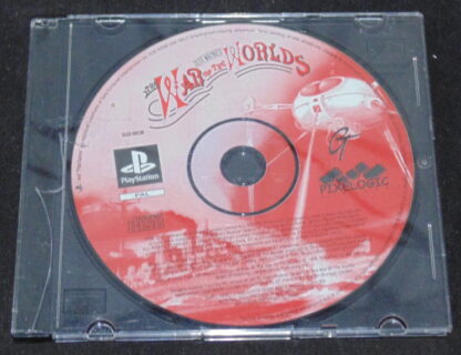 PS1 Game The War of the Worlds – Damaged Case