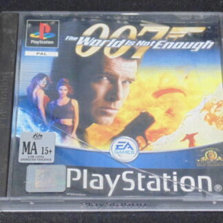 PS1 Game 007 The World is not Enough – Damaged Case