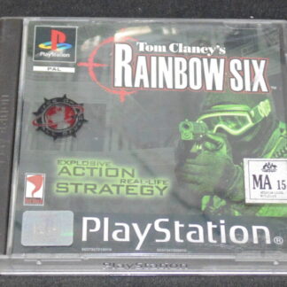 PS1 Game Tom Clancy’s Rainbow Six – Damaged Case