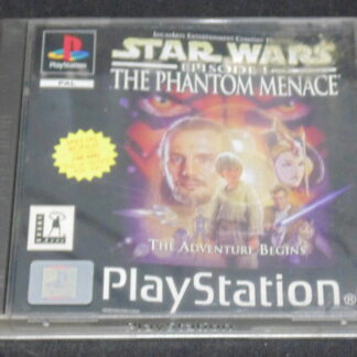 PS1 Game Star Wars Episode 1 The Phantom Menace – Damaged Case