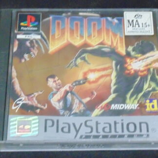 PS1 Game Doom – Damaged Case