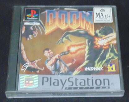 PS1 Game Doom – Damaged Case