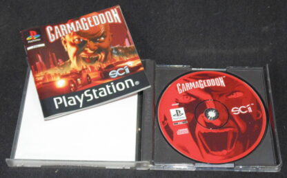 PS1 Game CarmaGeddon – Damaged Case