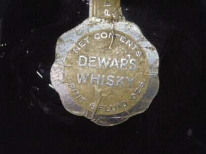 Royal Doulton Tony Weller Beware of the Vidders Dewars Whiskey Bottle in Kingsware