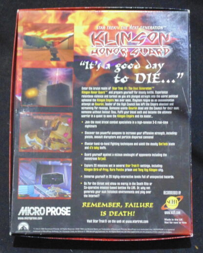 PC CD-ROM, StarTreck Klingon Honour Guard
