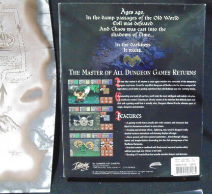 PC CD-ROM, Dungeon Master II The Legend of the Skullkeep
