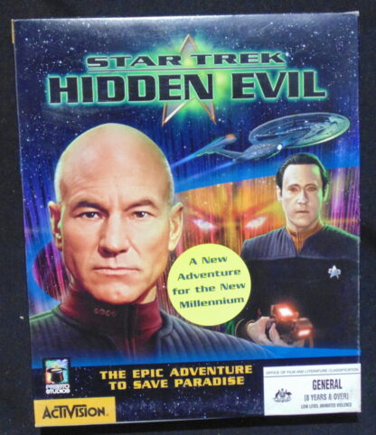 PC CD-ROM, Star Trek, Hidden Evil