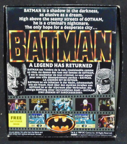 Amiga 500, Batman the movie