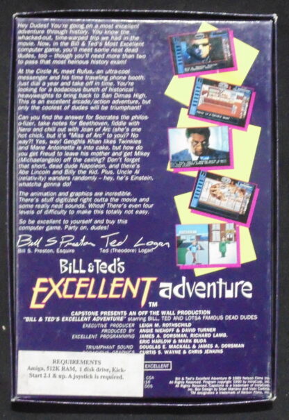 Amiga 500, Bill & Ted’s Excellent Adventure