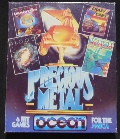 Amiga 500 Precious Metal, Captain Blood, Arkanoid, Xenon, Crazy Cars