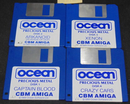 Amiga 500 Precious Metal, Captain Blood, Arkanoid, Xenon, Crazy Cars