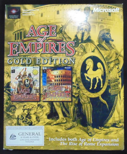 PC CD ROM Age of Empires God Edition