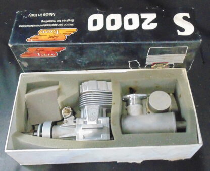 Super Tiger, 2000, Italy RC Aircraft Engine, Never Started