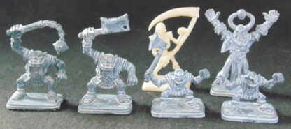 6 DnD Plastic Figures