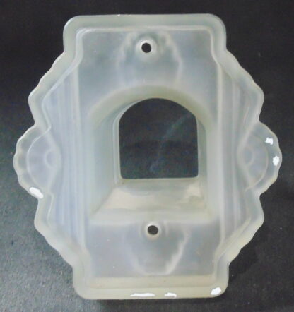 Art Deco Frosted Glass Wall light