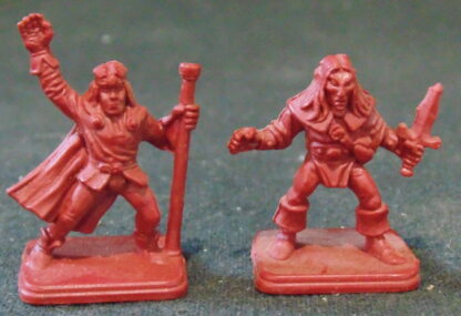 2 Plastic Figures