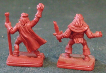 2 Plastic Figures