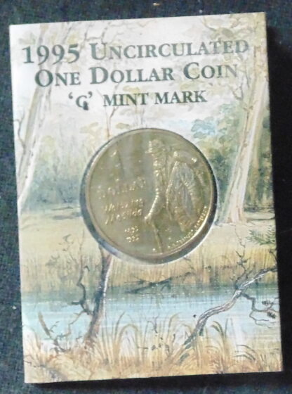 1995 Uncirculated $1 C Mint Mark Banjo Paterson Waltzing Matilda