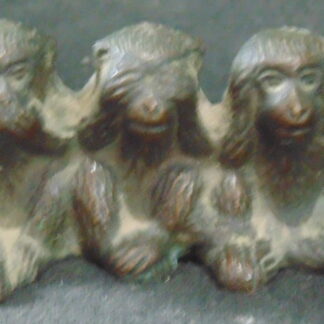 3 Wise Brass Monkeys