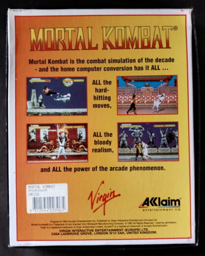 Amiga 500, Mortal Kombat, Computer Game