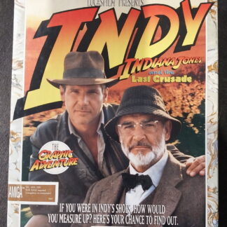 Amiga 500, Indy,Indianna Jones and the Last Crusade, Computer Game