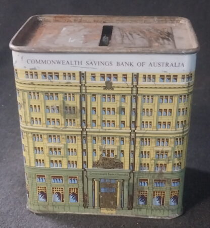Commonwealth Savings Bank of Australian Tim Money Box