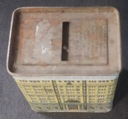 Commonwealth Savings Bank of Australian Tim Money Box