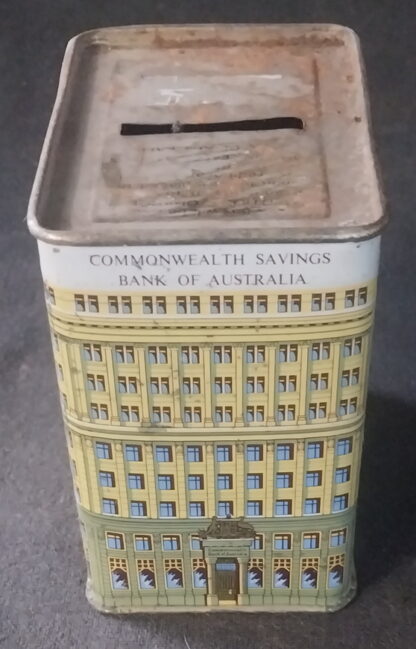 Commonwealth Savings Bank of Australian Tim Money Box
