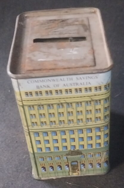 Commonwealth Savings Bank of Australian Tim Money Box