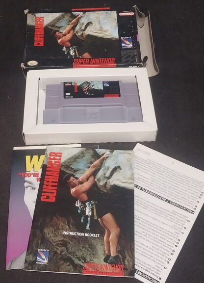Super Nintendo ,Game ,Cliffhanger
