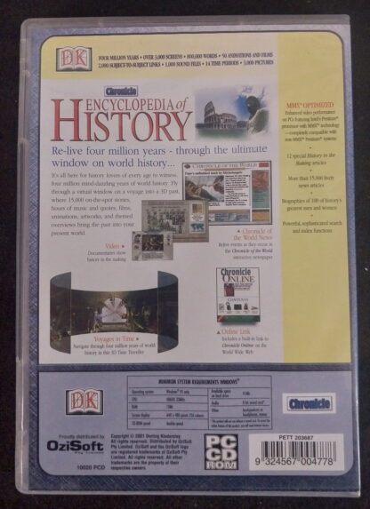 PC, CD-Rom ,Encyclopaedia of History