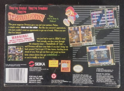 Super Nintendo, Game, Troddlers