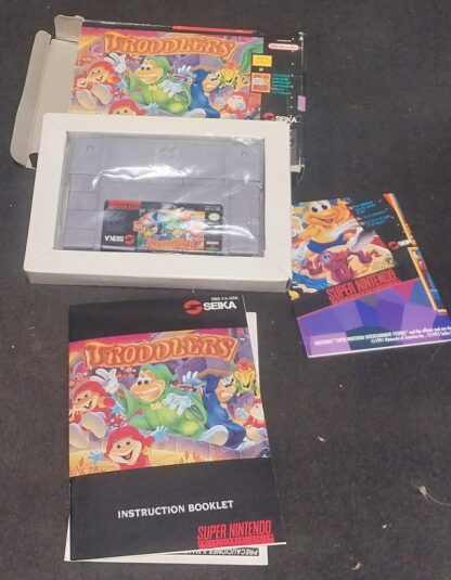 Super Nintendo, Game, Troddlers