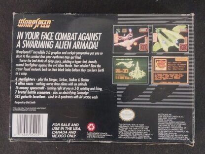Super Nintendo, Game, WarpSpeed