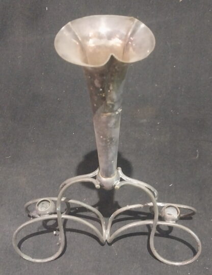 Silver Plated Epergne, Missing 2 flutes