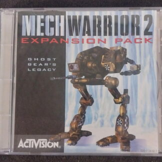 PC CD-ROM, MechWarrior 2 Expansion Pack, Ghost Bear’s Legacy