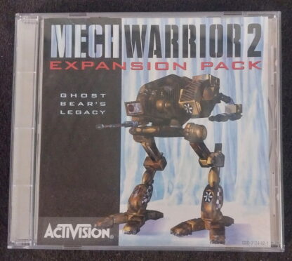 PC CD-ROM, MechWarrior 2 Expansion Pack, Ghost Bear’s Legacy