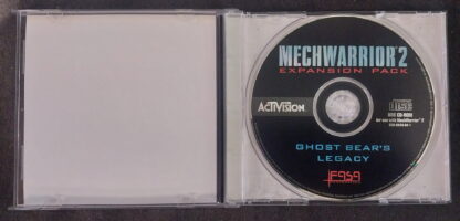 PC CD-ROM, MechWarrior 2 Expansion Pack, Ghost Bear’s Legacy