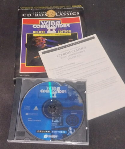 PC CD-ROM, Wing Commander II, Deluxe Edition