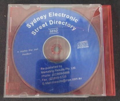 Sydney Electronic Street Directory