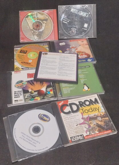 PC, CD-ROM, collection of 9 CDs