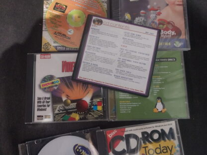 PC, CD-ROM, collection of 9 CDs
