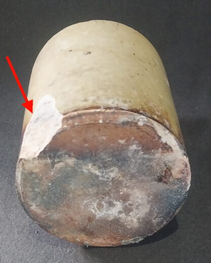 Vintage stone ware bottle, chipped