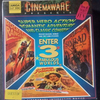 Cinemaware, Rocket Ranger,Sinbad, Three Stooges, Amiga, Games